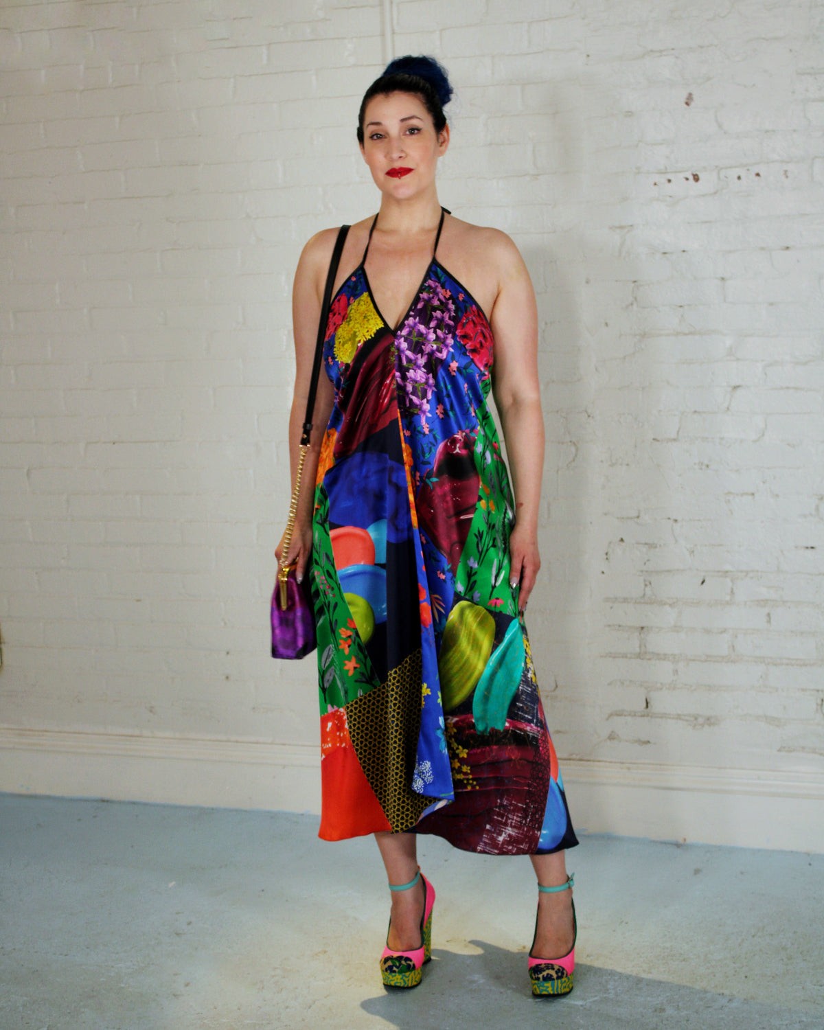 Tropical Bliss Halter Maxi Dress Kkira Feet Shoes Tropical Bliss Halter Maxi Dress Kkira Feet Shoes