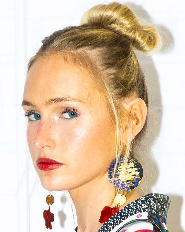 Gold at Dusk Earrings