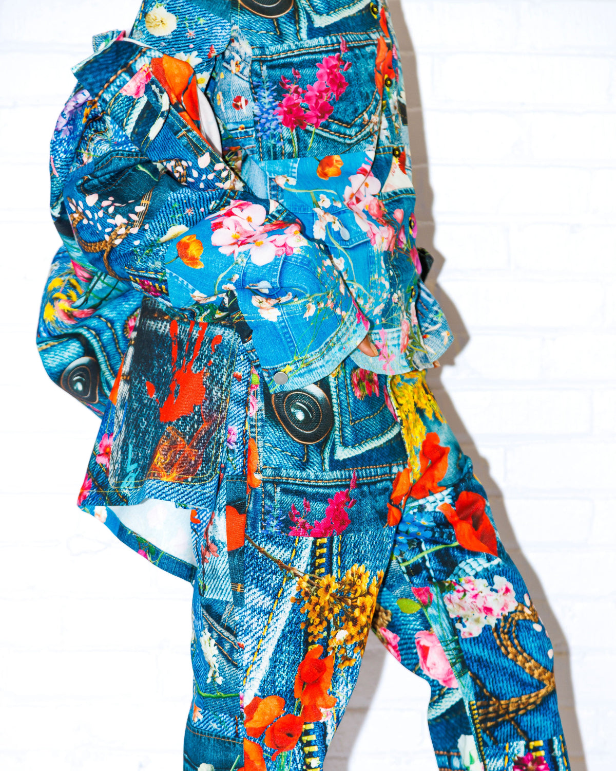 Petal Patch Denim Jacket