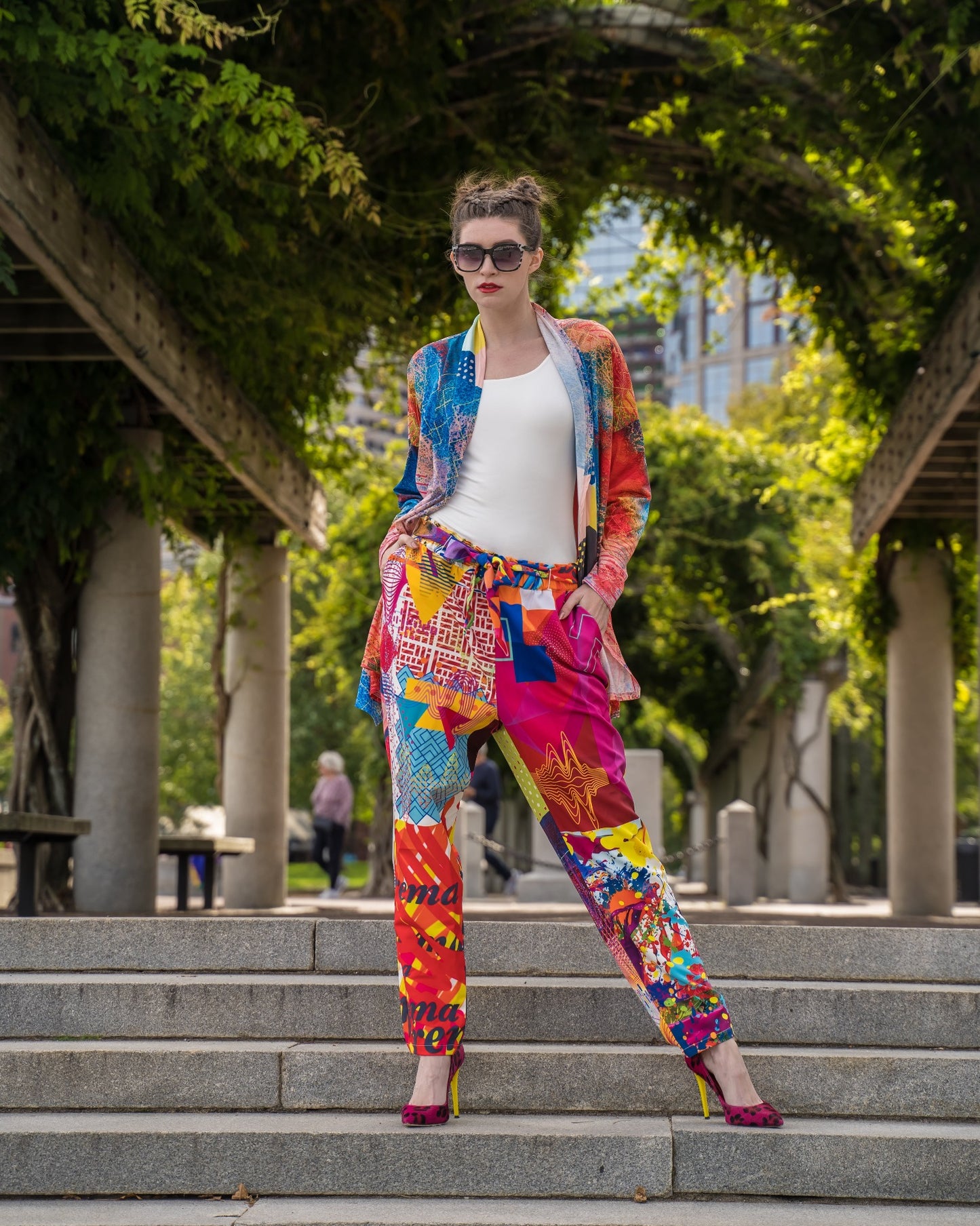 Multi Long Sleeve Jersey Cardi