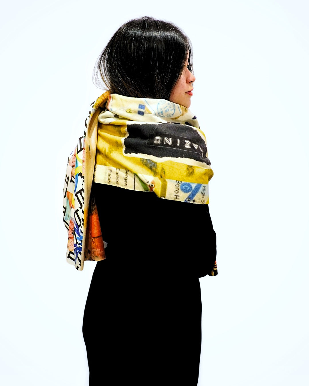 Buzzing with Life Blanket Scarf