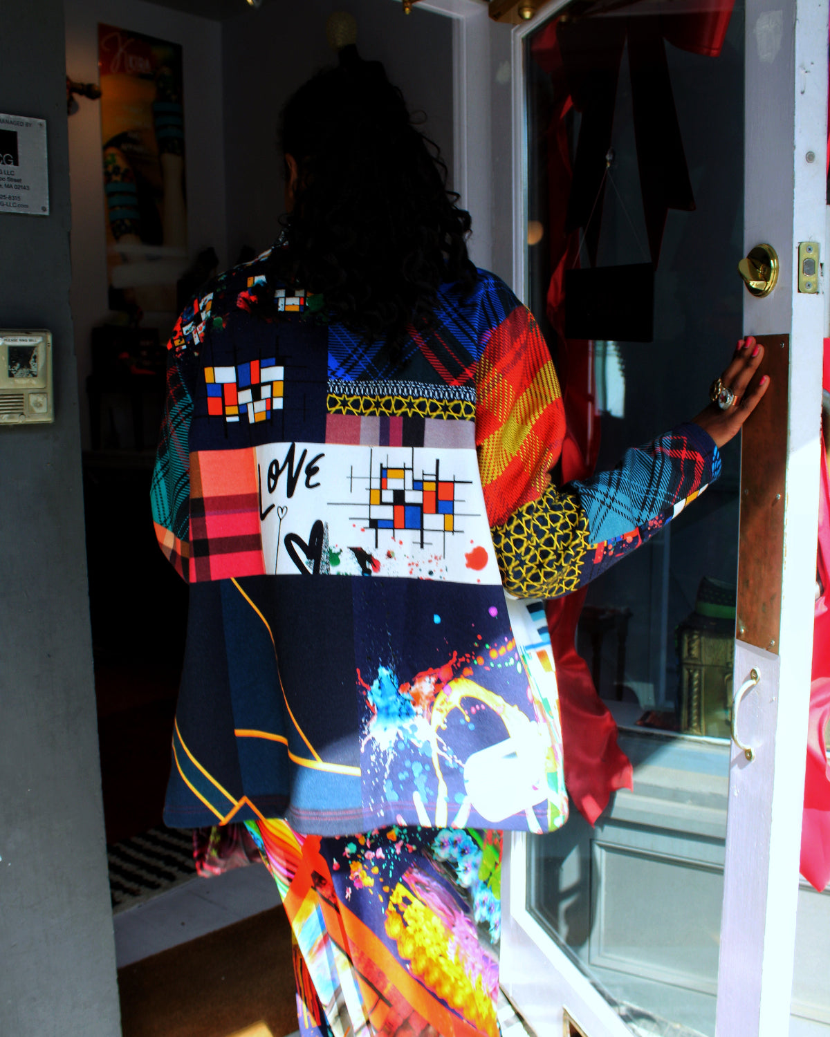 Painted Rhythm Cardi