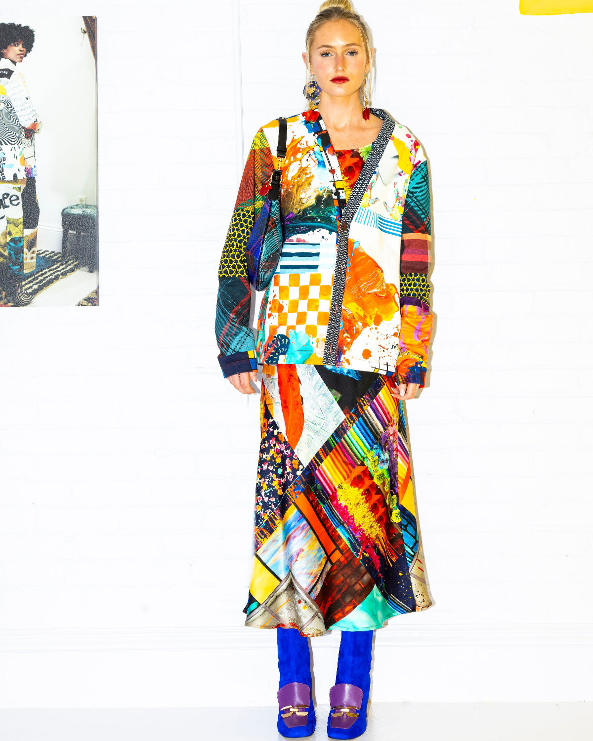 Painted Rhythm Cardi