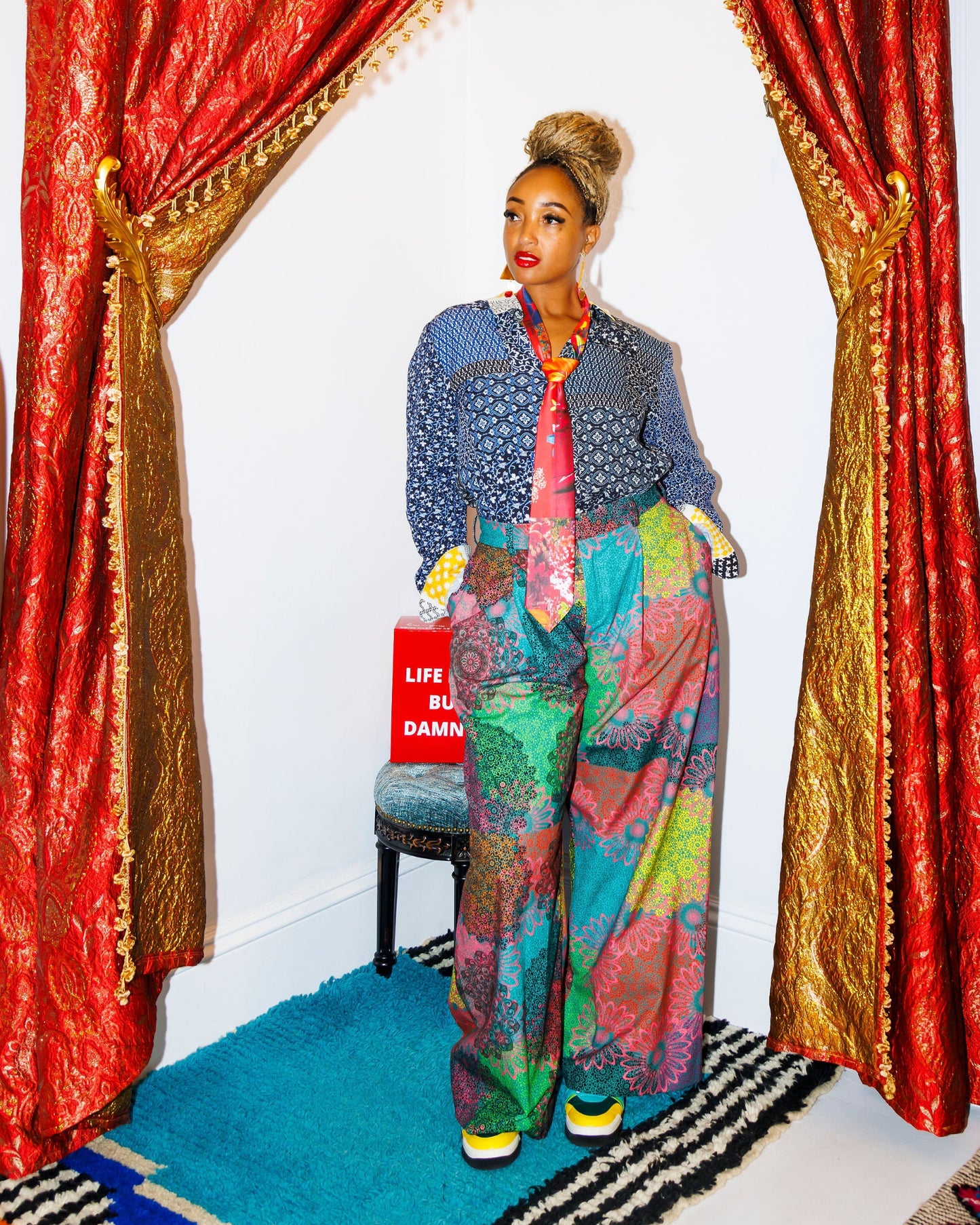 Tiles of Memories Fitted Shirt