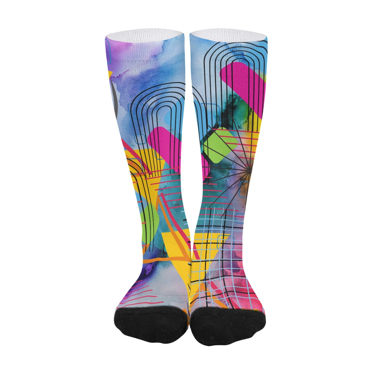 Neon Multigraphic Unisex Socks