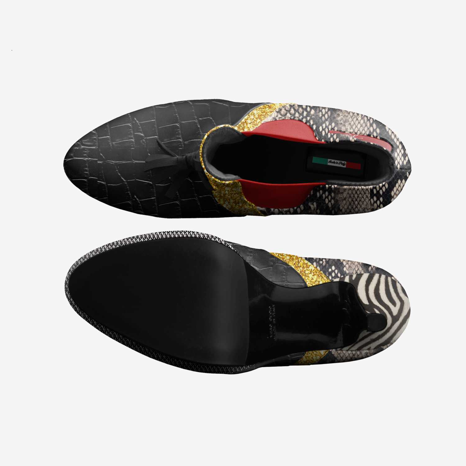 Platform Chunky Heels Boots | Platform Heel Boots | Kkira Shoes